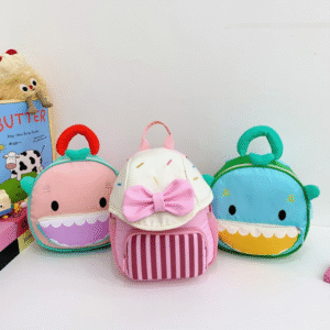 Cute Dinosaur & Mushroom Kids Backpack